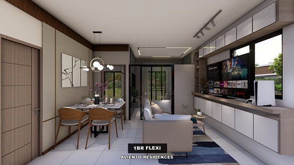 Aliento 1br-flexi - Condo for Sale in Silang near Tagaytay (Tower 1) Aliento