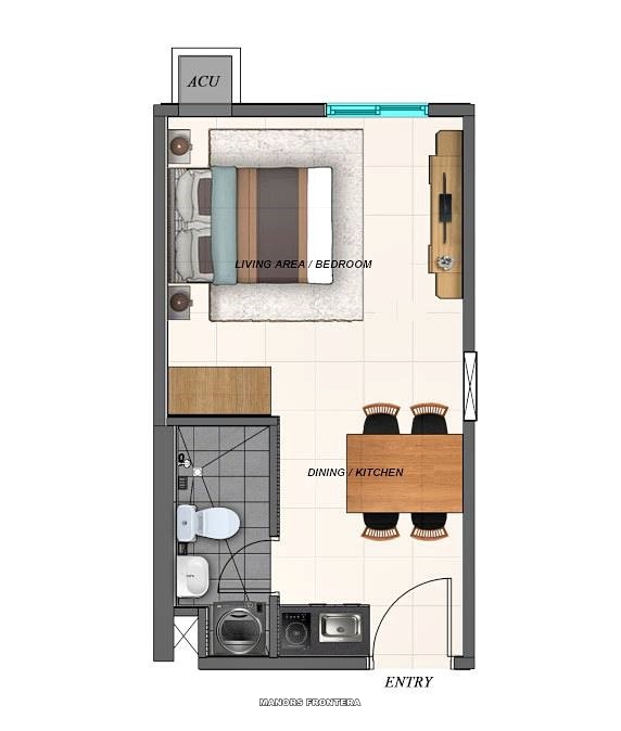 Manors Frontera Condo Unit Floor Plan Manors Frontera